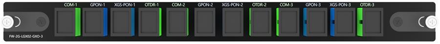 3X3CH WDM GPON XGS-PON And OTDR