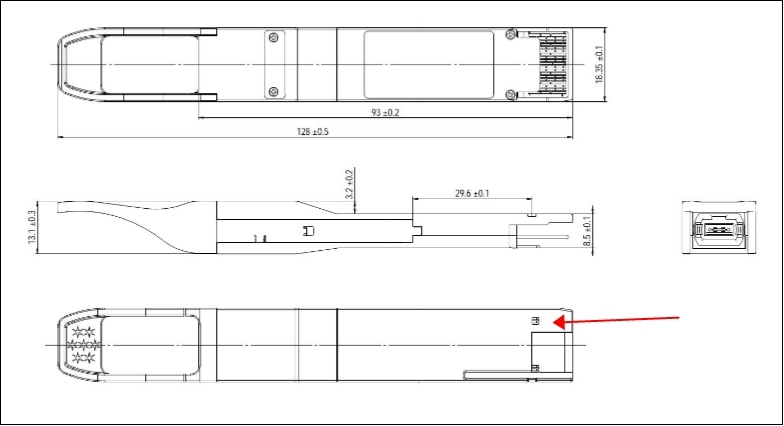 200Gb/s QSFP-DD PSM8 10km Optical Transceiver