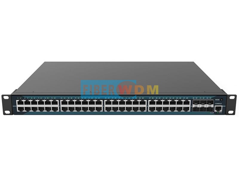 Switch Ethernet 48 portas PoE RJ45 e 6X10G SFP+ ES528X-PWR ES554X-PWR