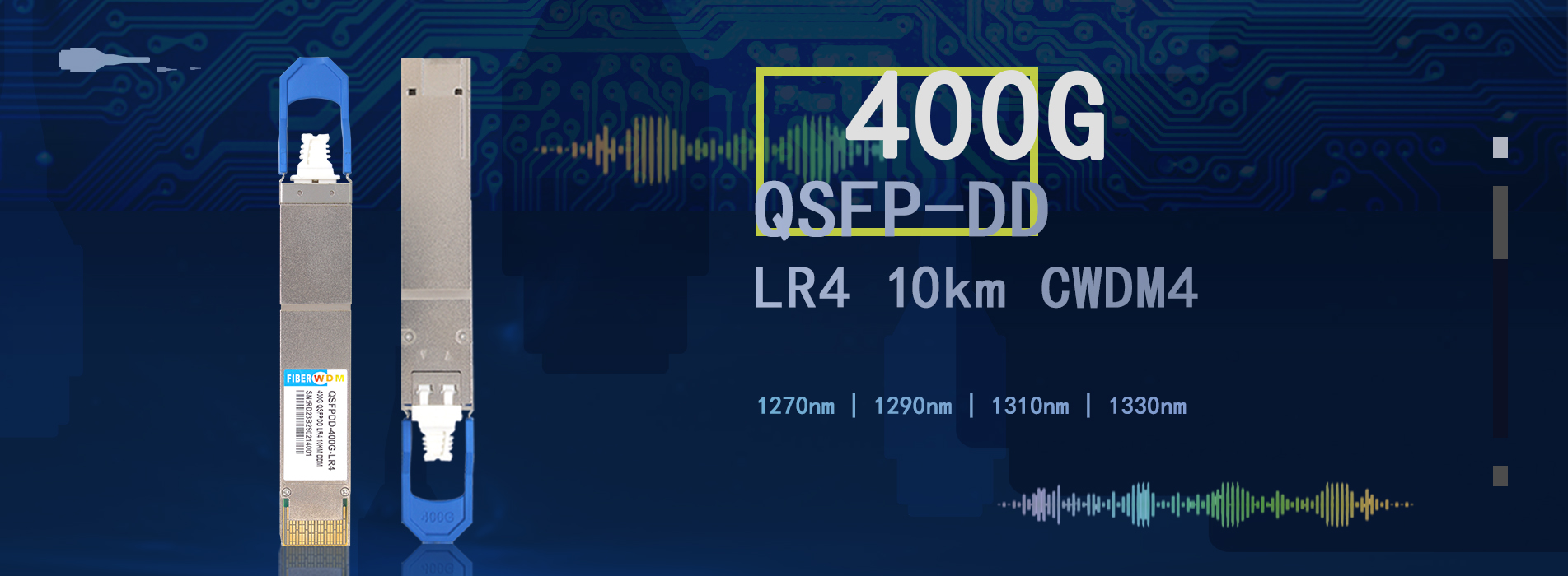 400G QSFP-DD LR4 10KM
